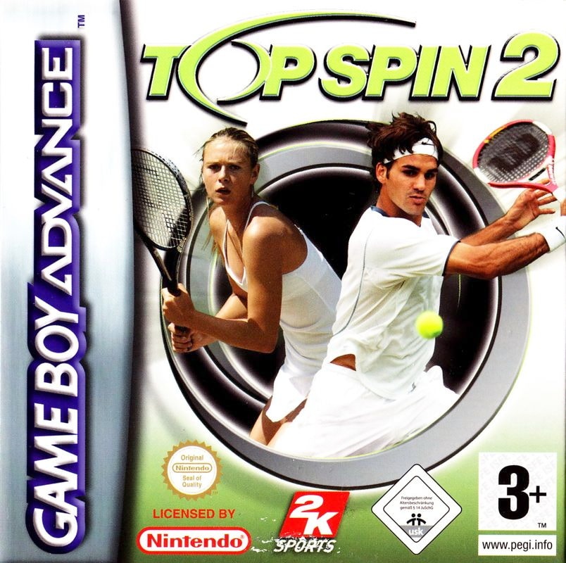 Capa do jogo Top Spin 2