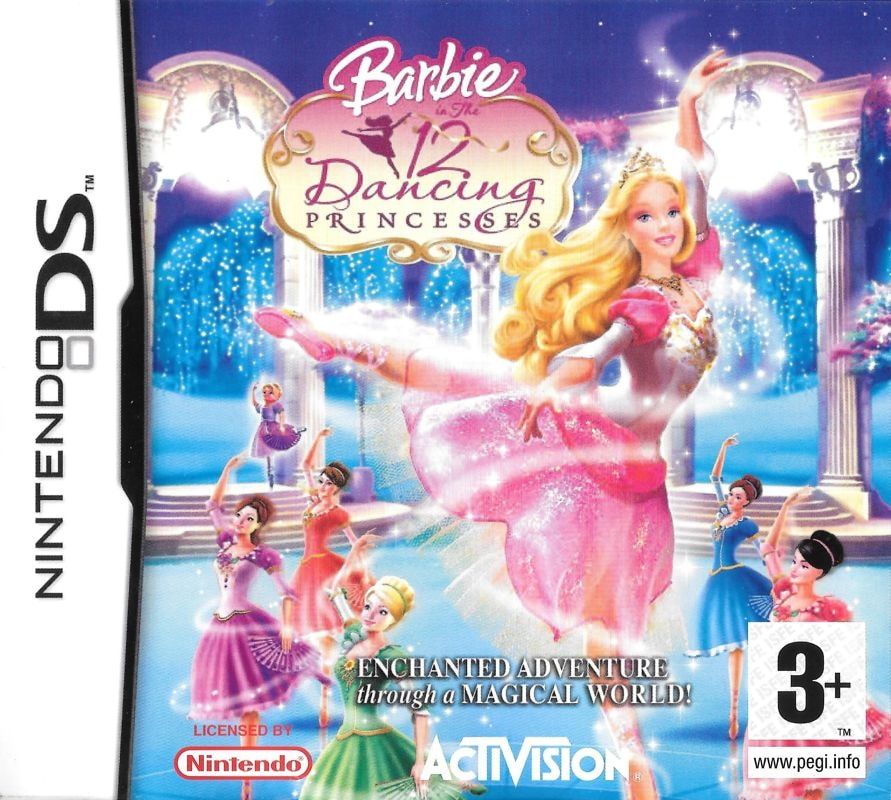 Capa do jogo Barbie in The 12 Dancing Princesses