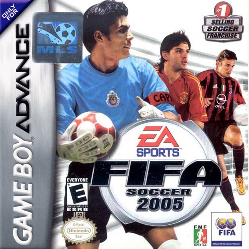 Capa do jogo FIFA Soccer 2005