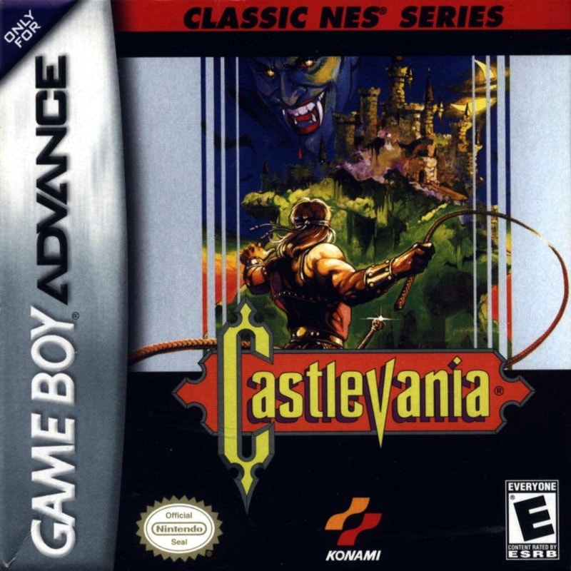 Capa do jogo Castlevania