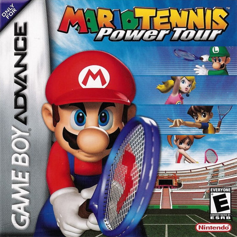 Capa do jogo Mario Tennis: Power Tour