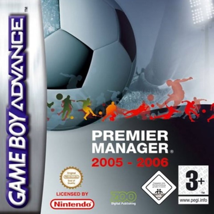 Capa do jogo Premier Manager 2005-2006