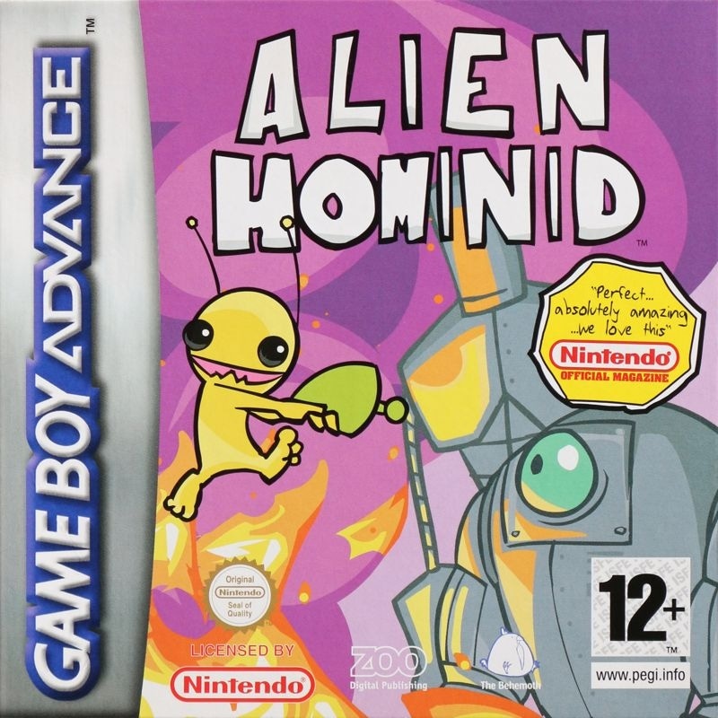Capa do jogo Alien Hominid