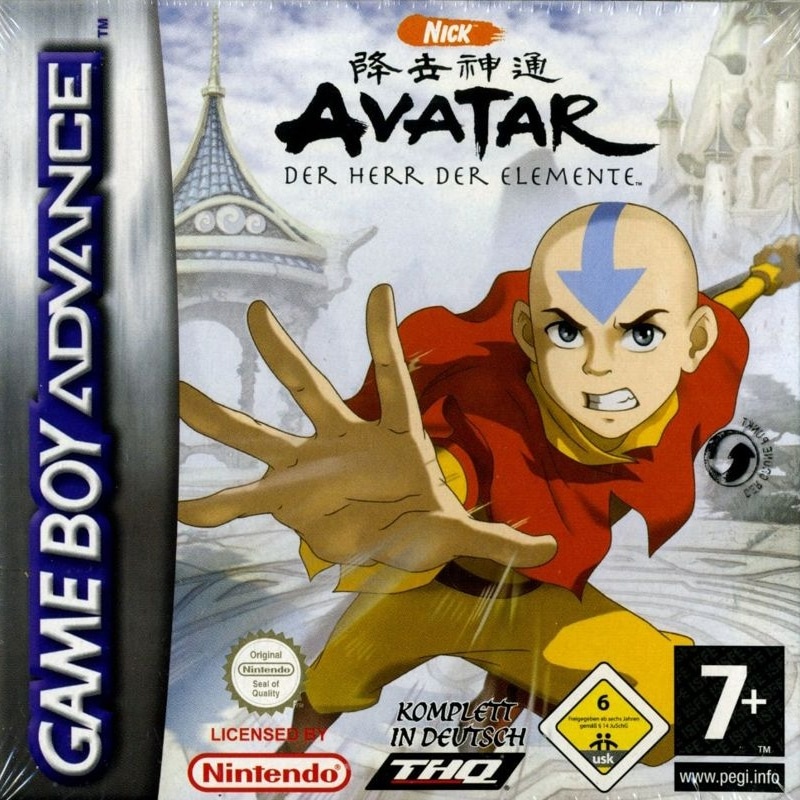 Capa do jogo Avatar: The Last Airbender
