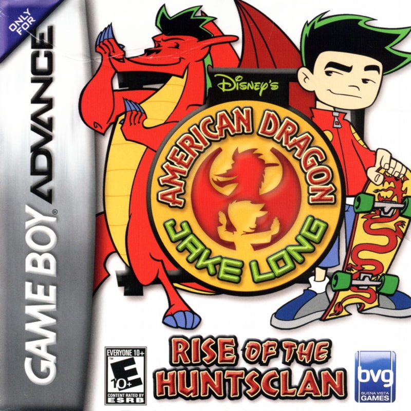 Capa do jogo Disneys American Dragon: Jake Long - Rise of the Huntsclan!