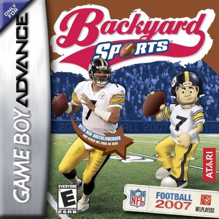 Capa do jogo Backyard Sports: Football 2007