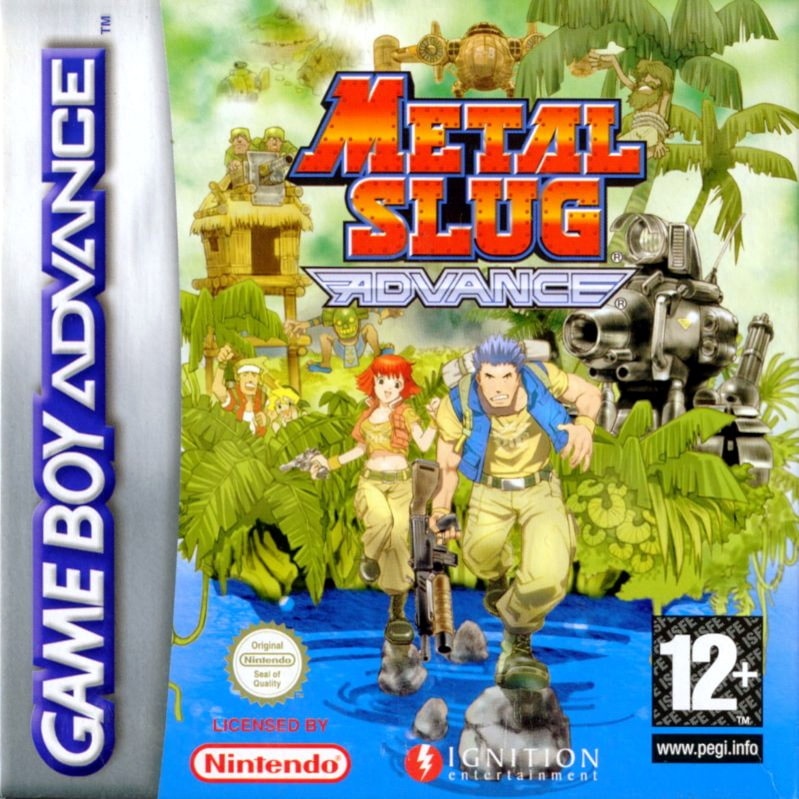 Capa do jogo Metal Slug Advance