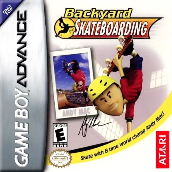 Capa do jogo Backyard Skateboarding