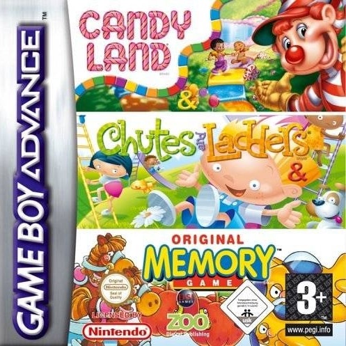 Capa do jogo Candy Land / Chutes & Ladders / Original Memory Game