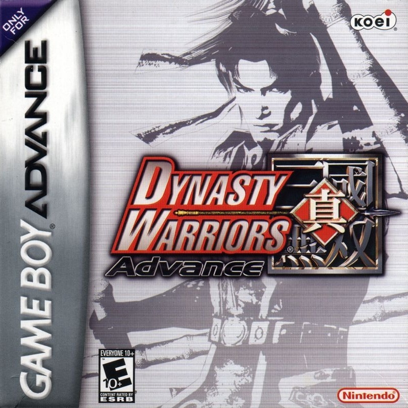 Capa do jogo Dynasty Warriors Advance