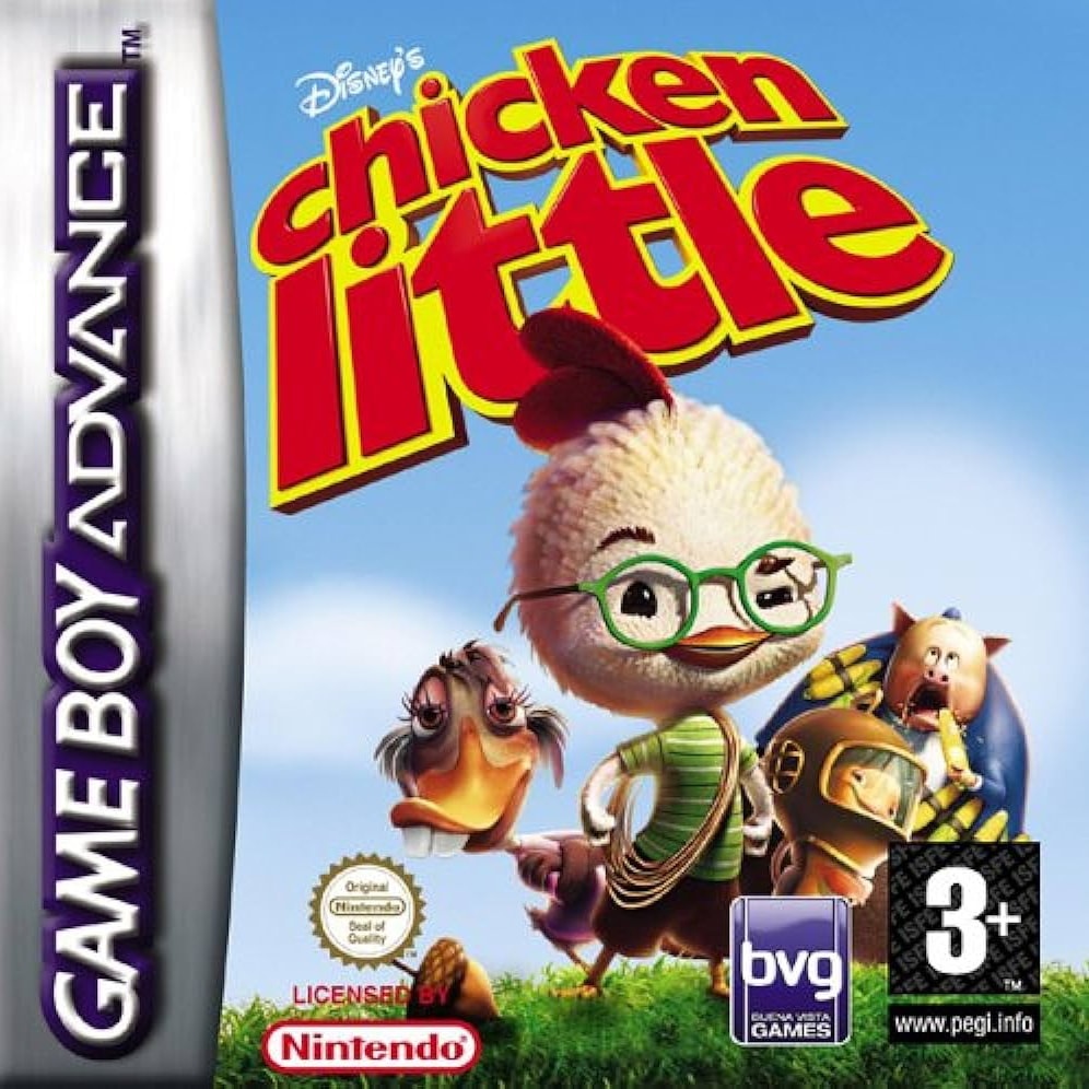 Capa do jogo Disneys Chicken Little