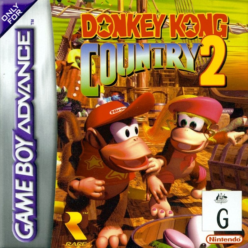 Capa do jogo Donkey Kong Country 2