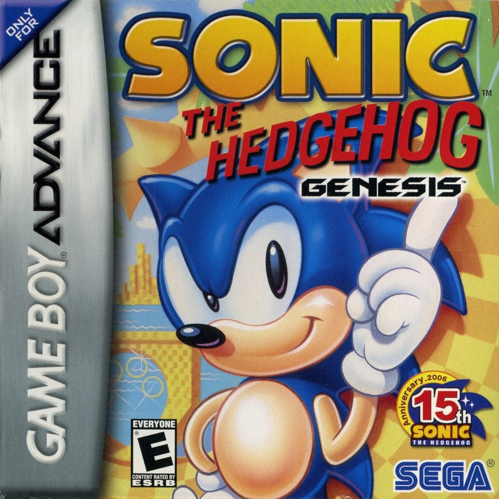 Capa do jogo Sonic the Hedgehog Genesis