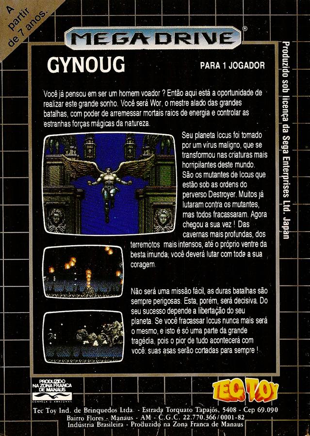 Capa do jogo Gynoug