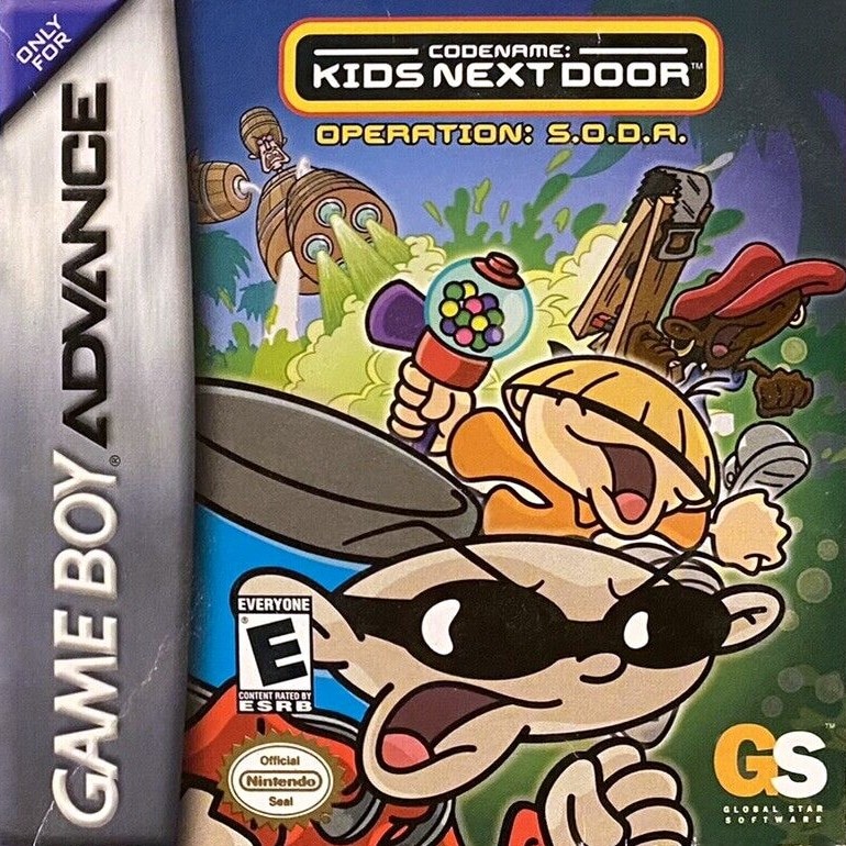 Capa do jogo Codename: Kids Next Door - Operation: S.O.D.A.