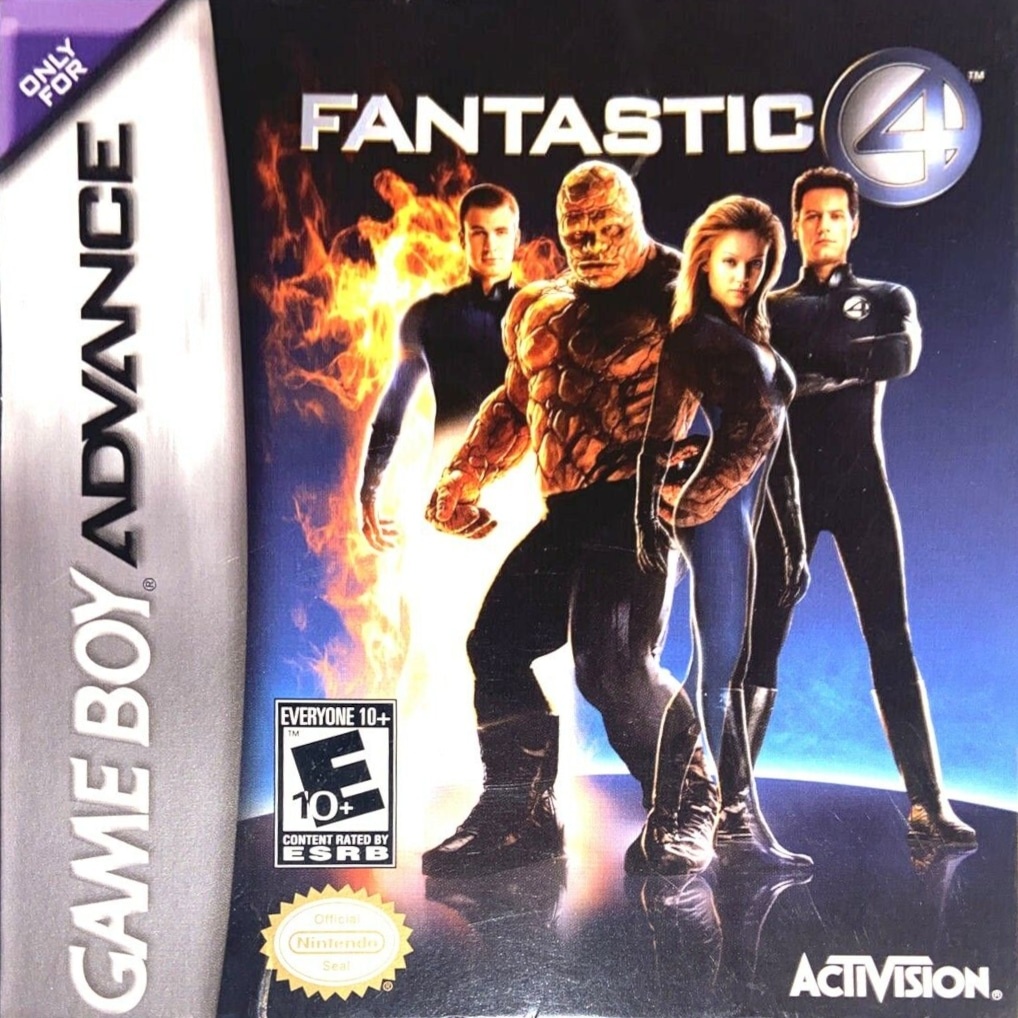 Capa do jogo Fantastic 4