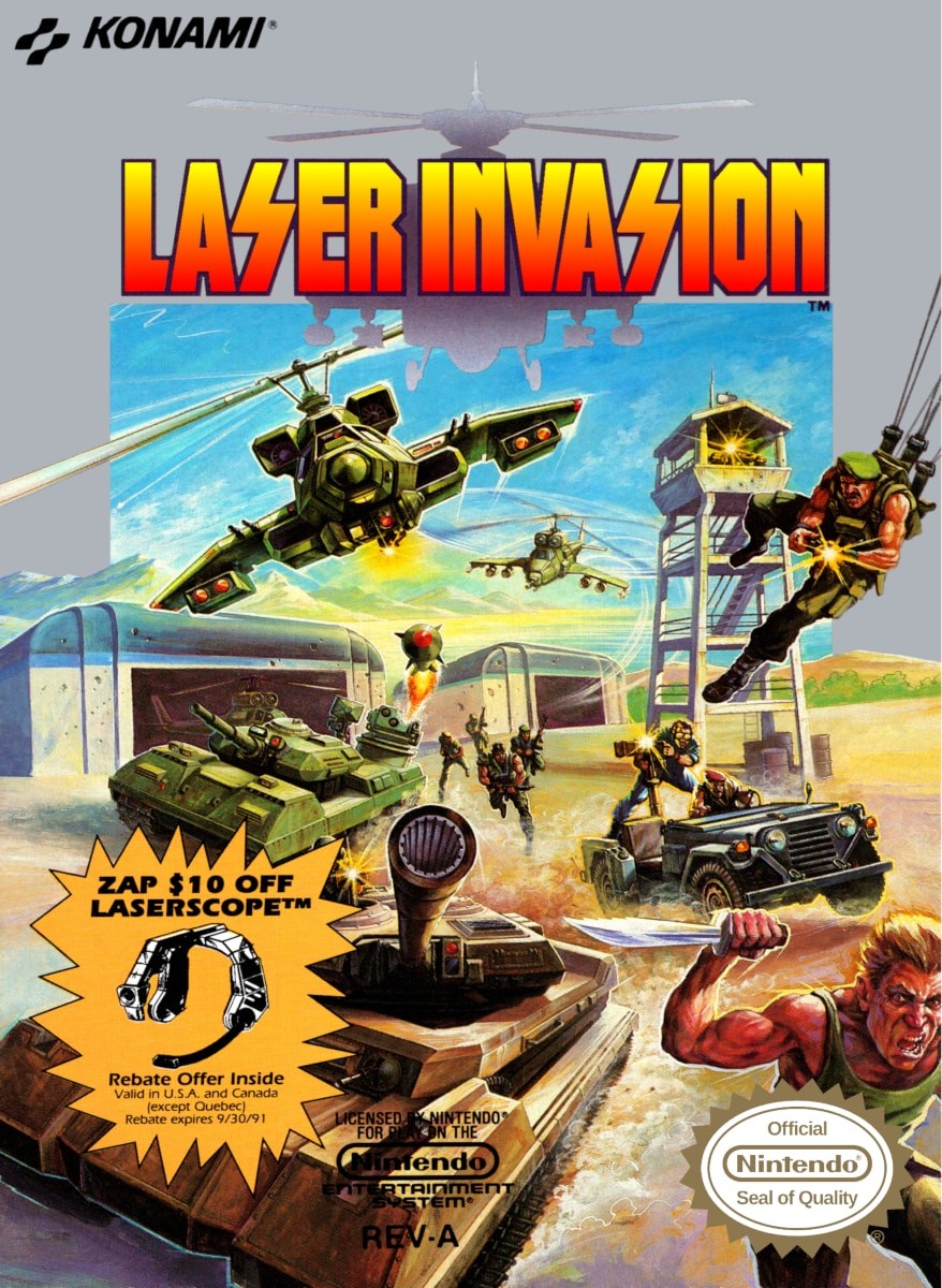 Capa do jogo Laser Invasion