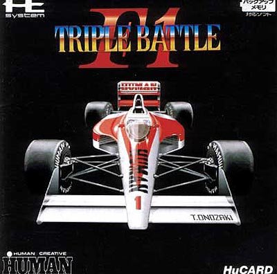 Capa do jogo F1 Triple Battle