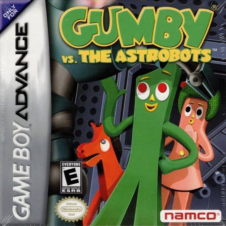 Capa do jogo Gumby vs. the Astrobots
