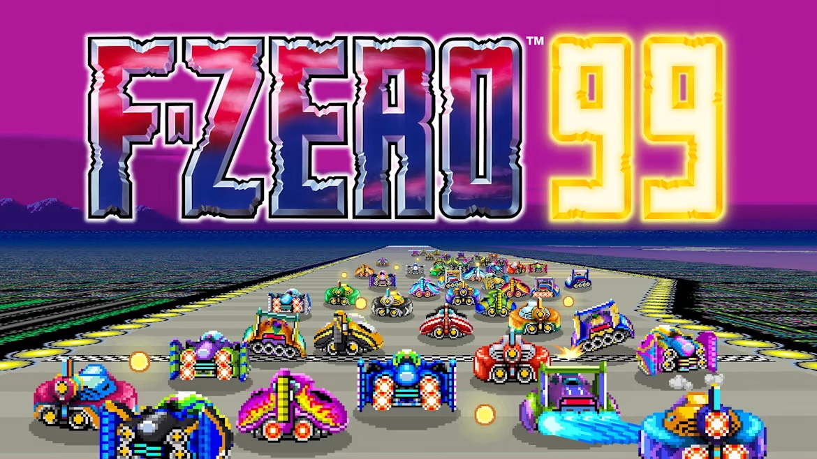 Capa do jogo F-Zero 99