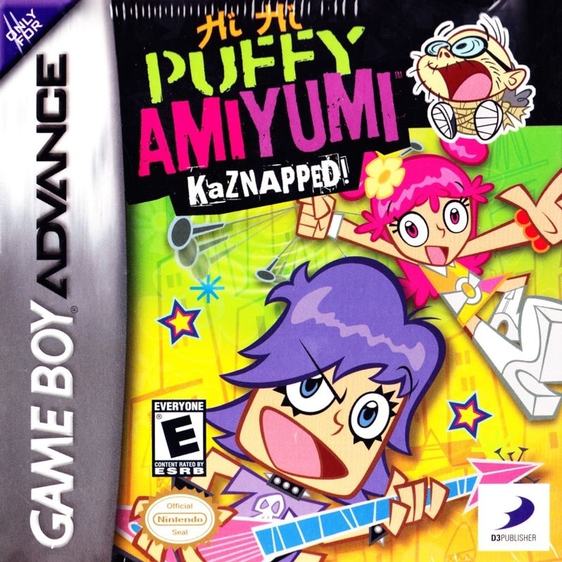 Capa do jogo Hi Hi Puffy AmiYumi: Kaznapped!