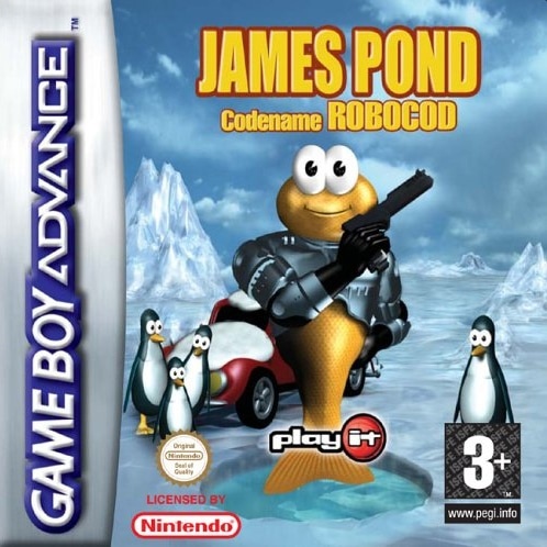 Capa do jogo James Pond: Codename RoboCod