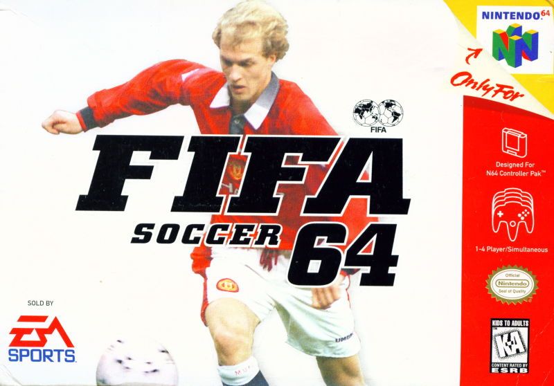 Capa do jogo FIFA Soccer 64