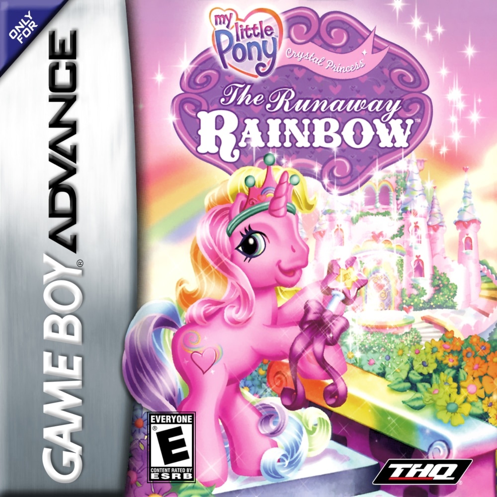 Capa do jogo My Little Pony: Crystal Princess - The Runaway Rainbow