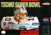 Capa de Tecmo Super Bowl
