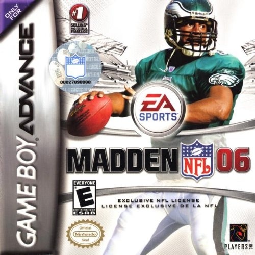 Capa do jogo Madden NFL 06