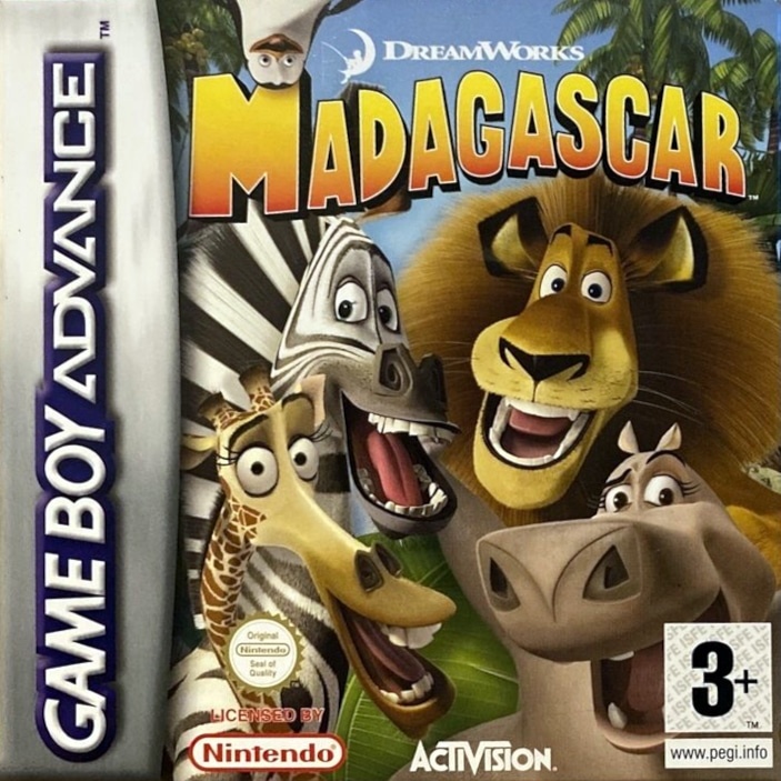 Capa do jogo Madagascar