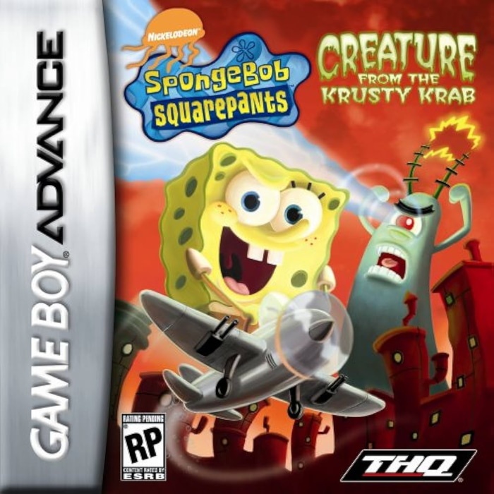 Capa do jogo SpongeBob SquarePants: Creature from the Krusty Krab