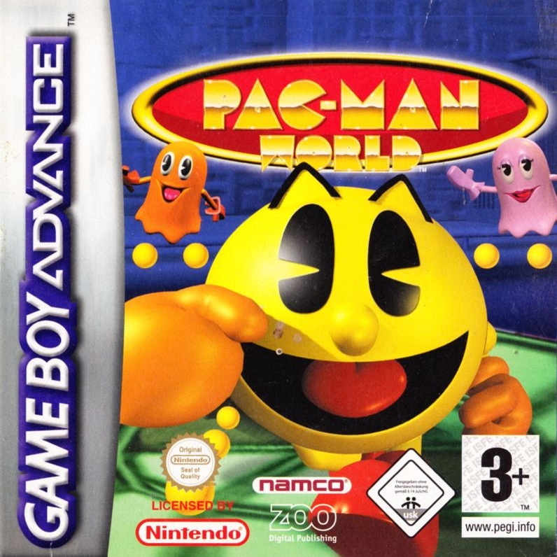 Capa do jogo Pac-Man World