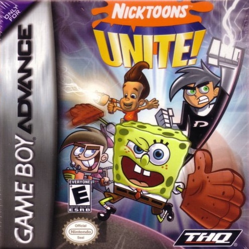 Capa do jogo Nicktoons Unite!