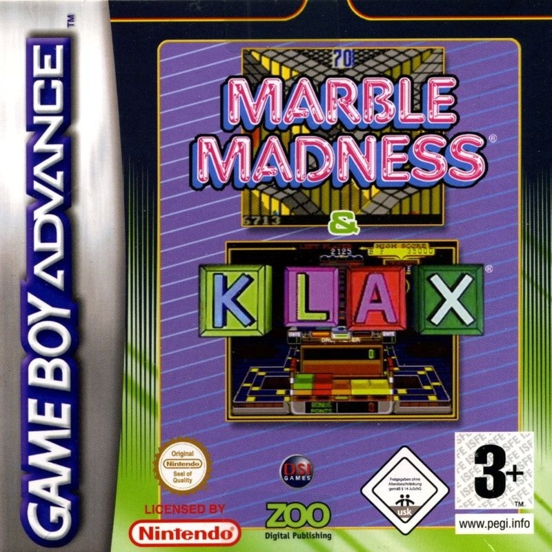 Capa do jogo Marble Madness / Klax