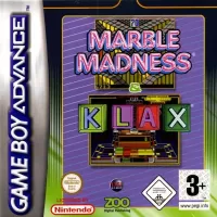 Capa de Marble Madness / Klax