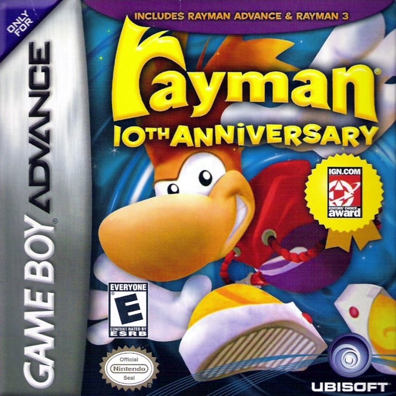 Capa do jogo Rayman: 10th Anniversary