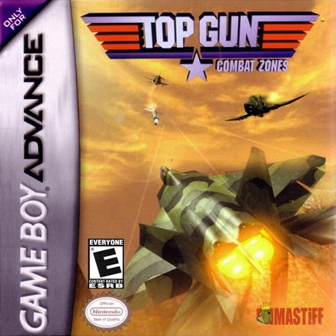 Capa do jogo Top Gun: Combat Zones
