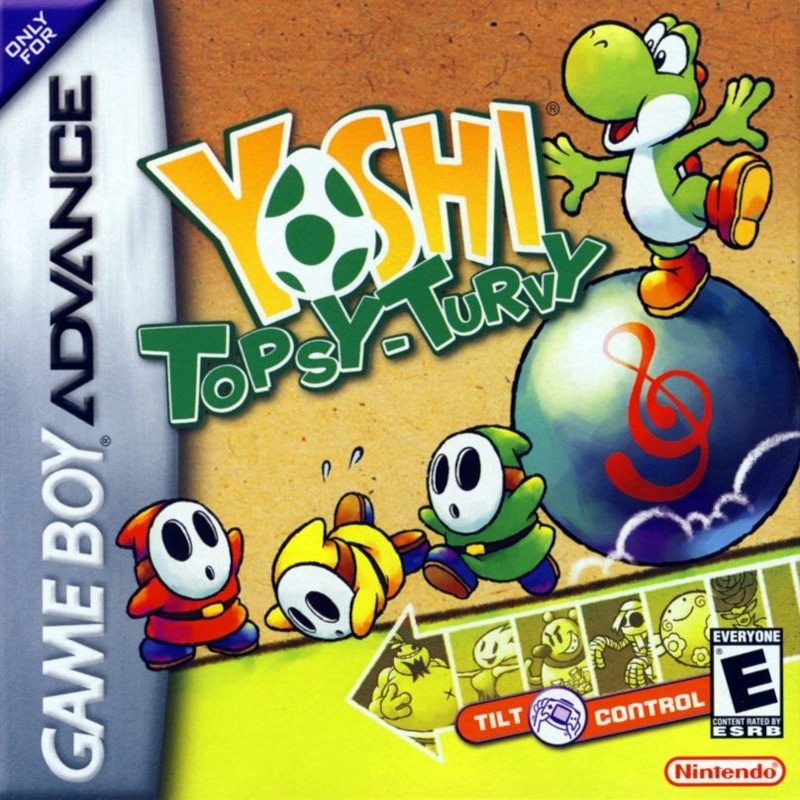 Capa do jogo Yoshi Topsy-Turvy