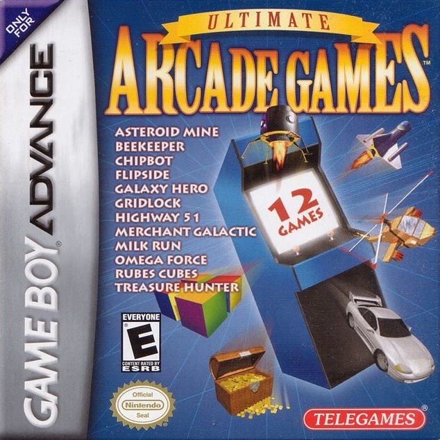 Capa do jogo Ultimate Arcade Games