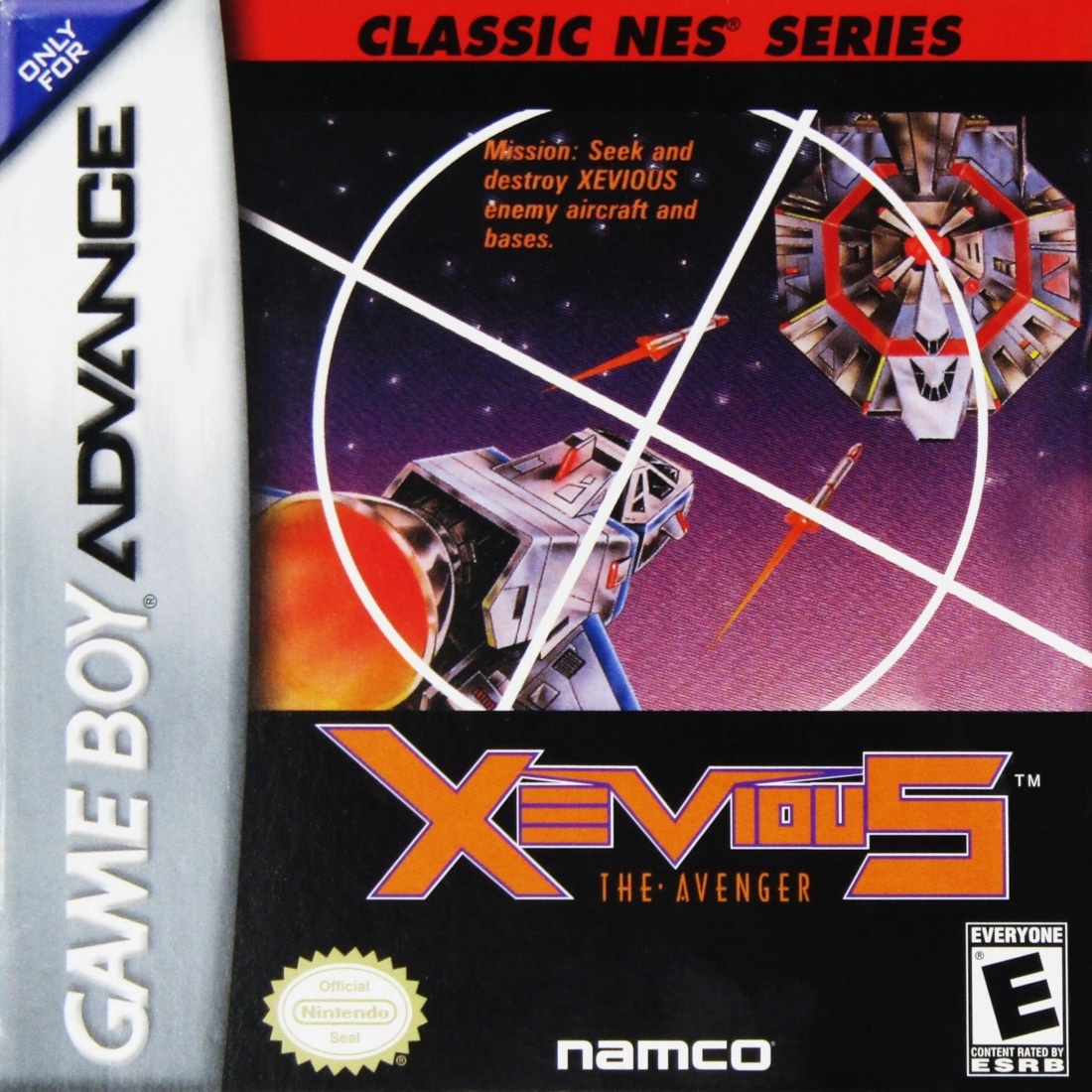 Capa do jogo Xevious
