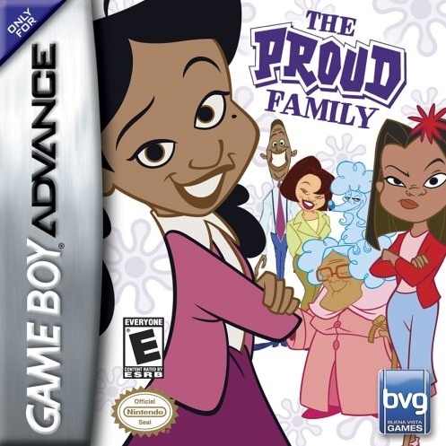 Capa do jogo The Proud Family