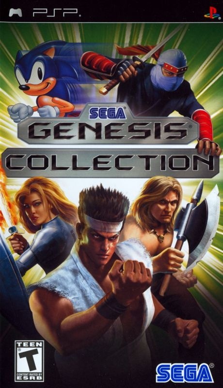 Capa do jogo Sega Genesis Collection