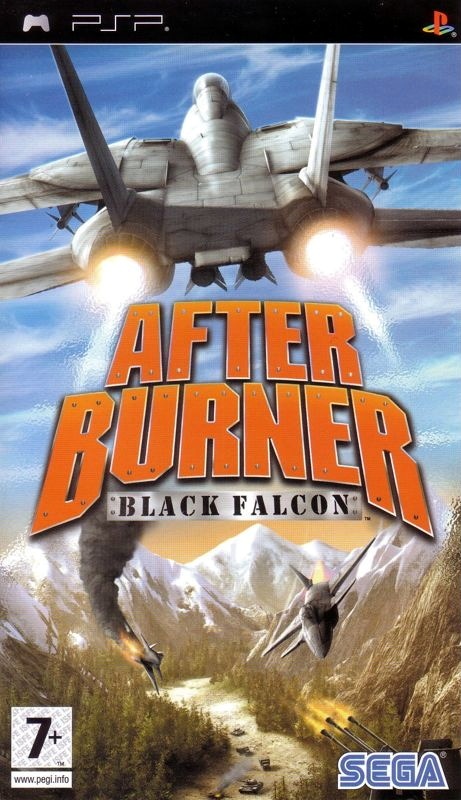 Capa do jogo After Burner: Black Falcon