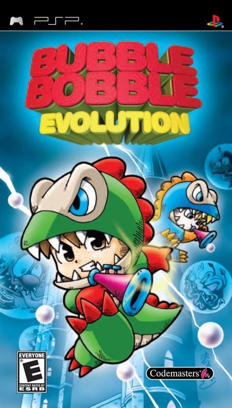 Capa do jogo Bubble Bobble Evolution