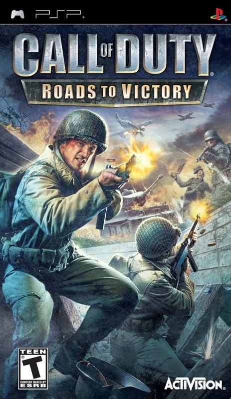 Capa do jogo Call of Duty: Roads to Victory