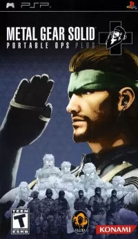 Capa de Metal Gear Solid: Portable Ops Plus