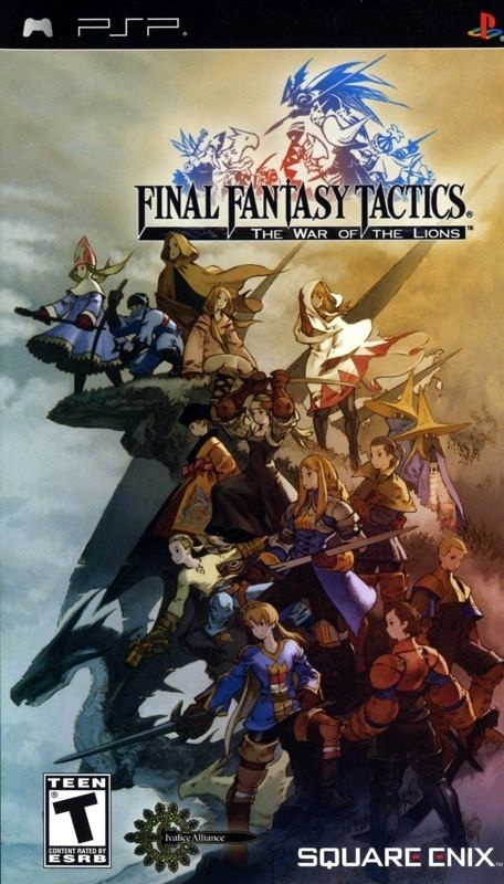 Capa do jogo Final Fantasy Tactics: The War of the Lions