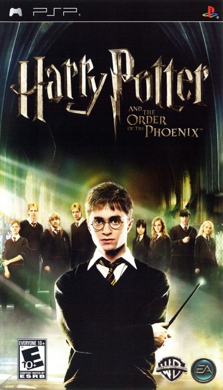 Capa do jogo Harry Potter e a Ordem da Fênix