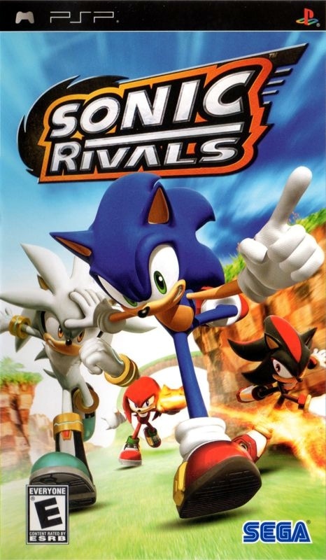 Capa do jogo Sonic Rivals
